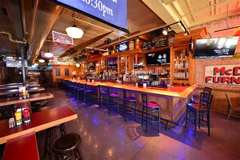 Brothers bar grill - Brothers is a modernized bar and restaurant throwback to the old Midwestern corner tavern. A clean, relaxed social hangout; our bar stock-full of cold beer and drink with a kitchen in the back serving up comfortable American food fare. 